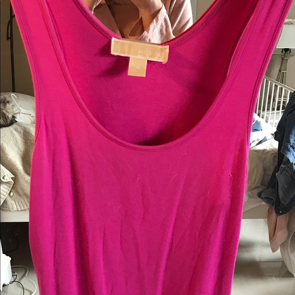 Michael Kors asymmetrical tank dress