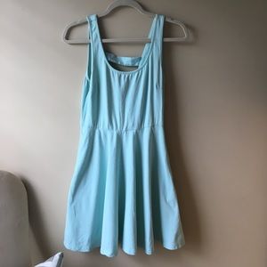 Mint skater dress