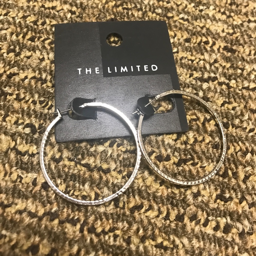 Limited Silver Hoop Earrings