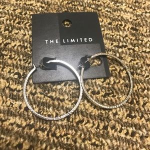Limited Silver Hoop Earrings