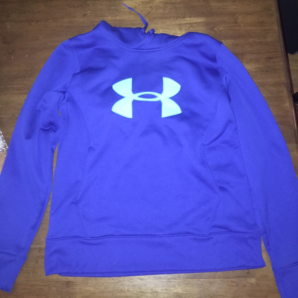 Blue Under Armour hoodie