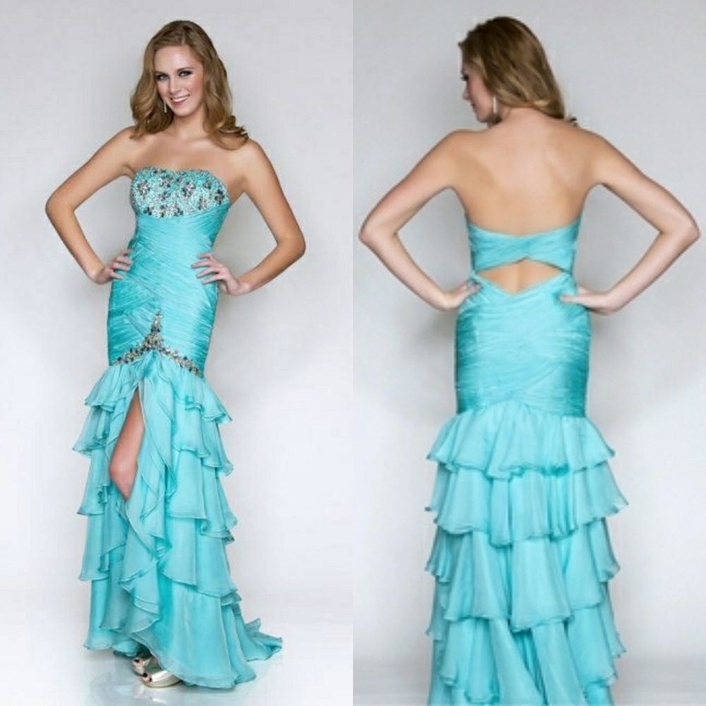 Nina Canacci Mint Prom Dress