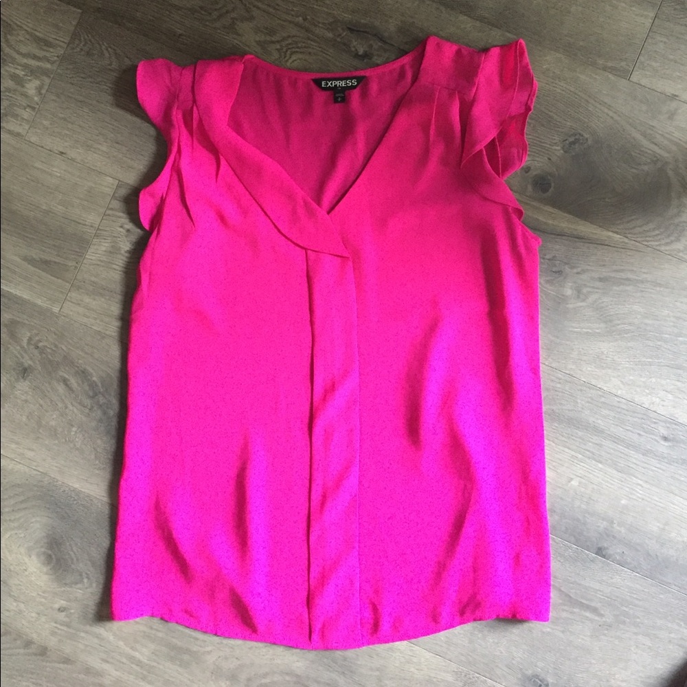 Hot Magenta Express Blouse