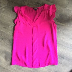 Hot Magenta Express Blouse