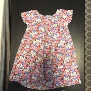 Tucker + Tate Flower Print Short Sleeve Dress