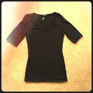 H&M black top