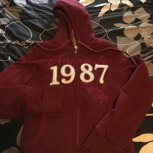 Aeropostale winter jacket with hood