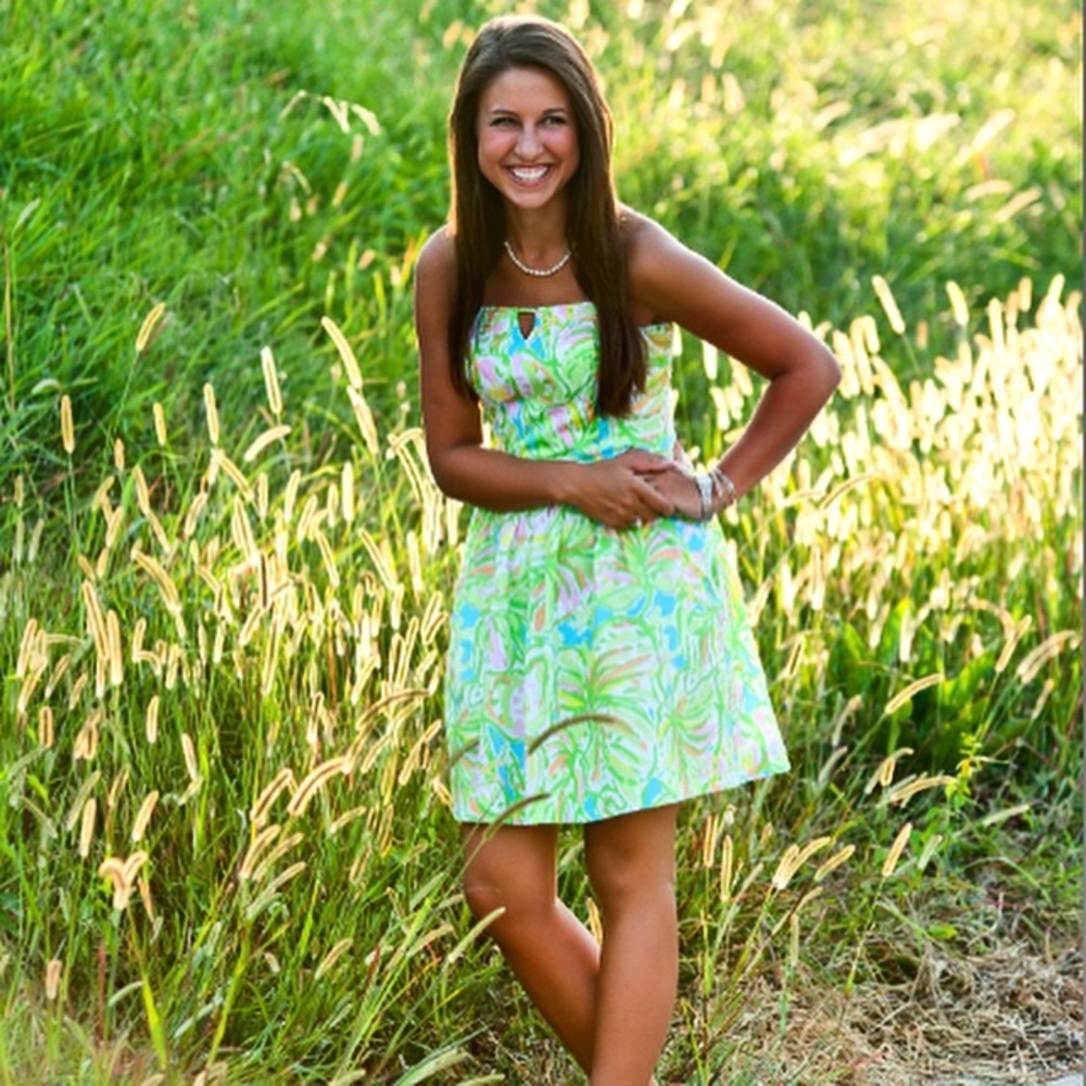 Lilly Pulitzer Strapless Dress