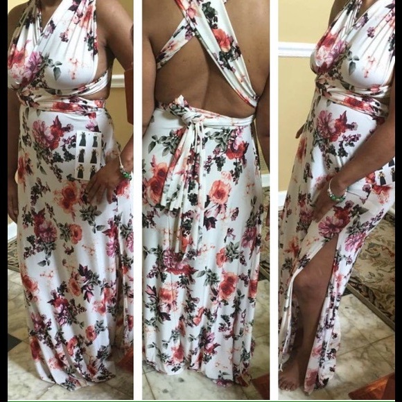 Maxi dress can be wore several ways - Picture 1 of 1