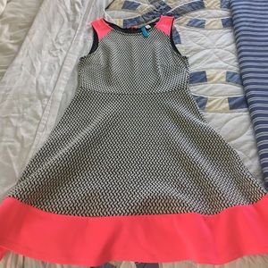 Pink and black dress from Francesca's