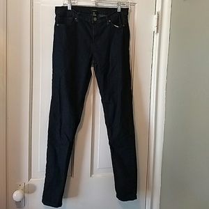 Dark Skinny Blue Jeans