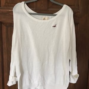 White Hollister Sweater