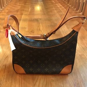 Louis Vuitton Monogram Coated Canvas Boulogne 30