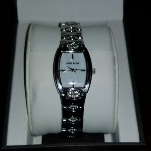 NWT Anne Klein watch with Swarovski crystals