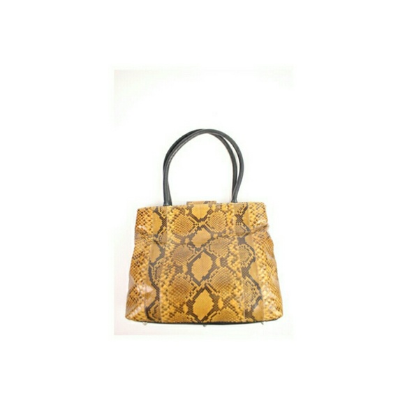 Carlos Falchi Carlos Falchi A Mano Brown Tote Bag
