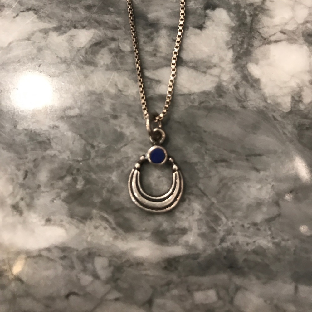 Silver necklace