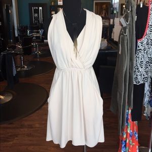 Wilfred cream dress