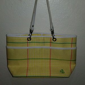 LAUREN RALPH LAUREN TOTE