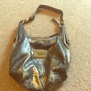 Simply Vera Wang metallic boho style small bag