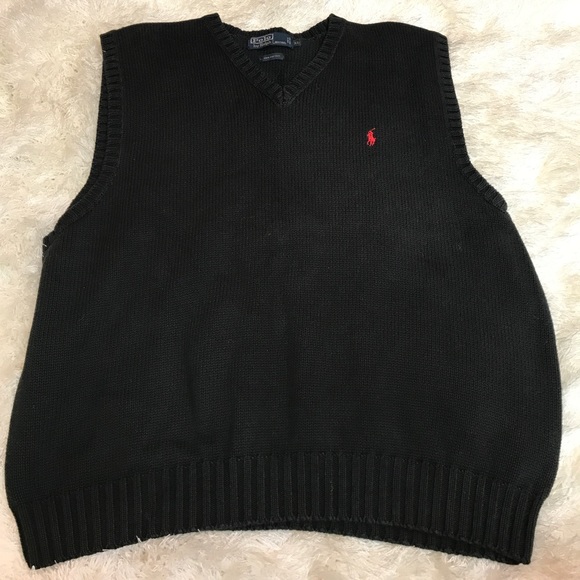 Polo Ralph Lauren Other - Polo Ralph Lauren men's black sweater vest