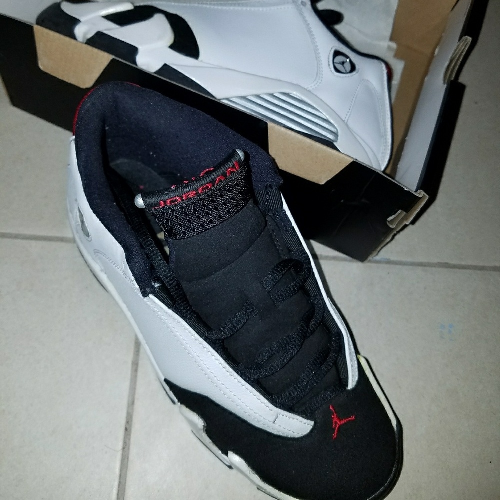 Air jordan 14 bg (black toe)