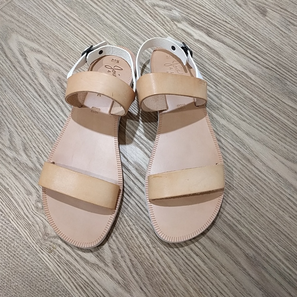 Joie Nude Flat Sandals 38.5 Brand New with Box