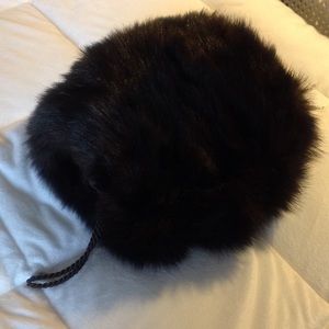 Gorgeous mink muff!