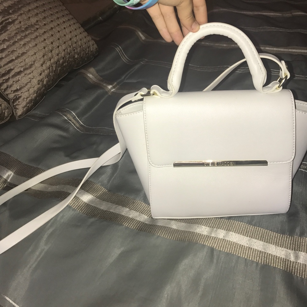 White Steve Madden purse