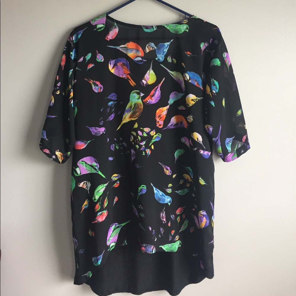 Zara bird basic t-shirt