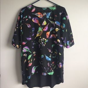 Zara bird basic t-shirt