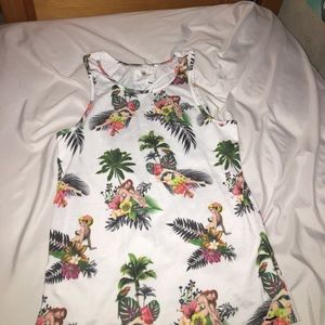 On the Byas tank top