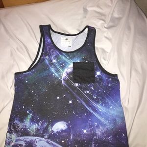 On the Byas tank top