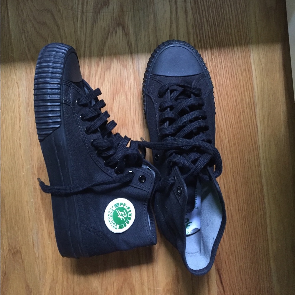 Black High-Top Sandlot PF Flyers