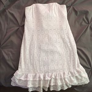 Lilly Pulitzer white lace dress