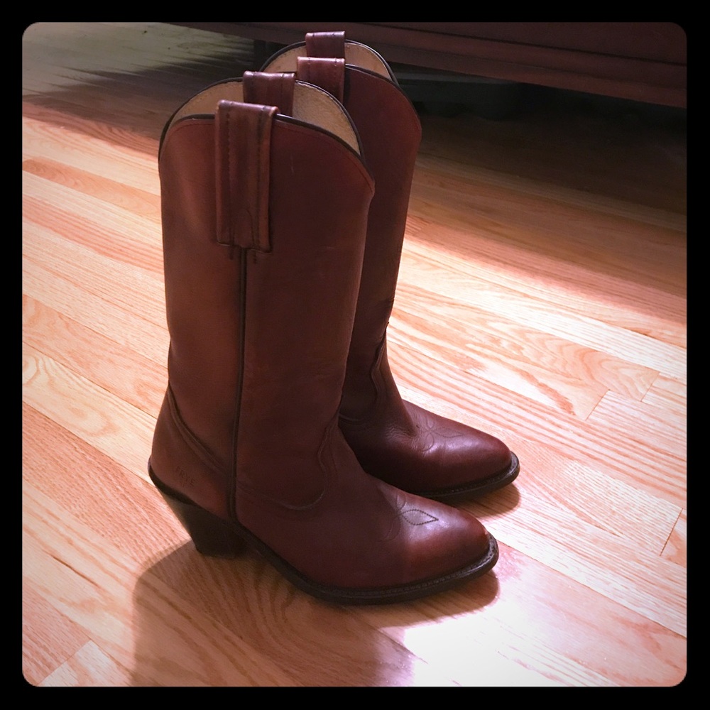 Frye Western boots 6.5