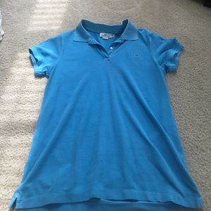 blue vineyard vines short sleeve polo tee