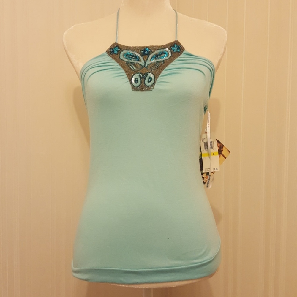 Blue rampage top