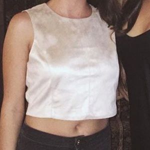 🦊 Velvet beige Crop