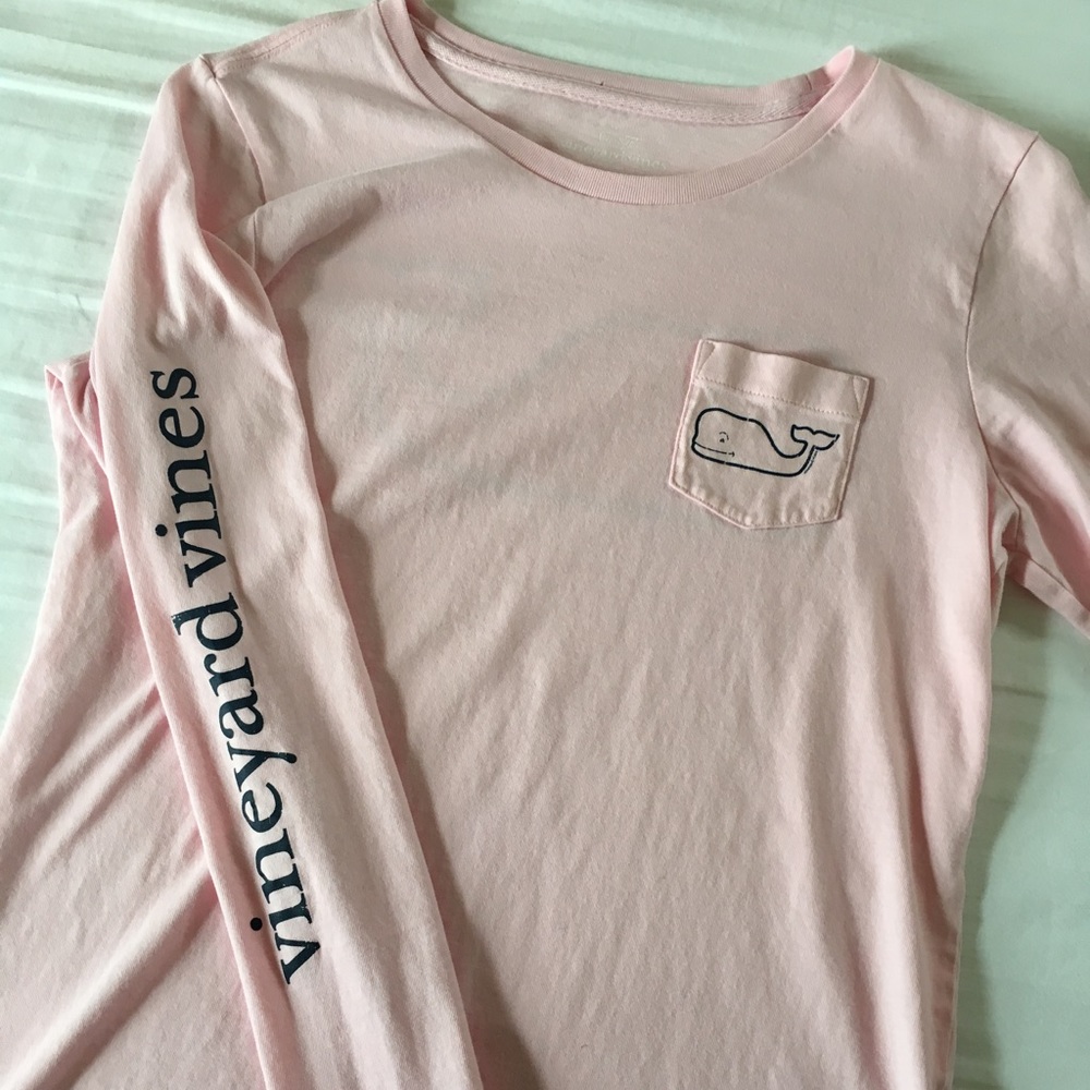 Pink vineyard vines long sleeve 🐳💕