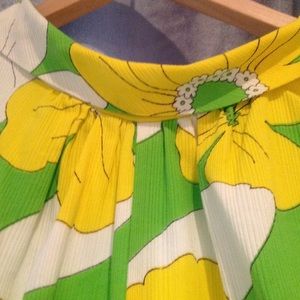 Funky vintage flare bottom jumpsuit.