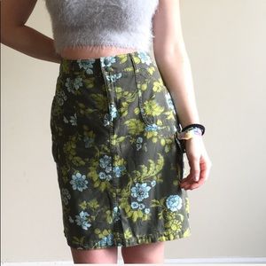 Eddie Bauer flower skirt