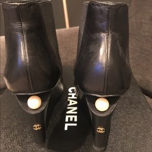 Chanel Pearl Short Bootie