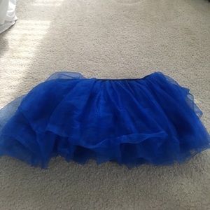 blue tutu