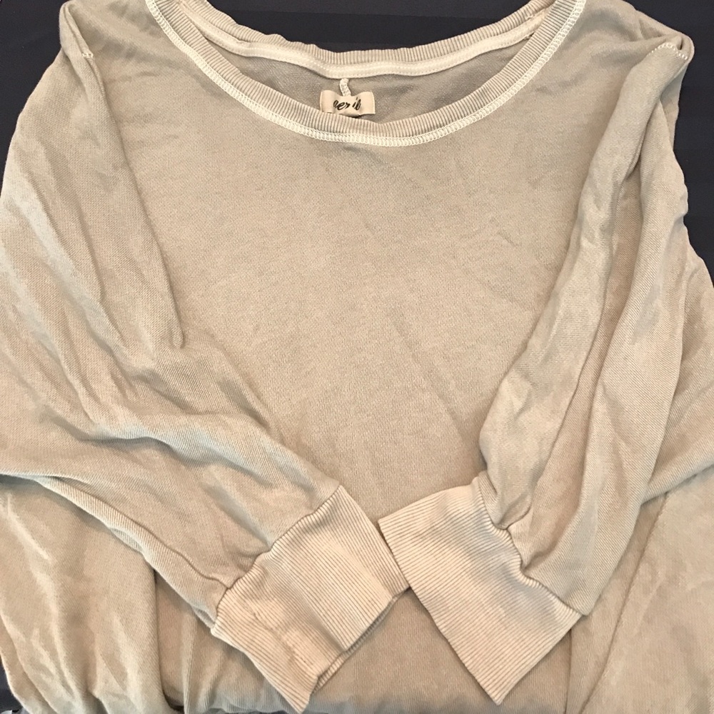 ✨Aerie quarter sleeve top☺️