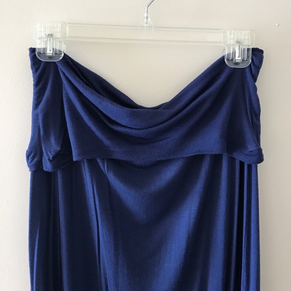 Navy maxi skirt - Picture 3 of 3