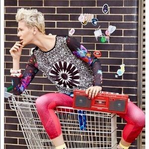 Desigual Multicolor Yees Top - Size M