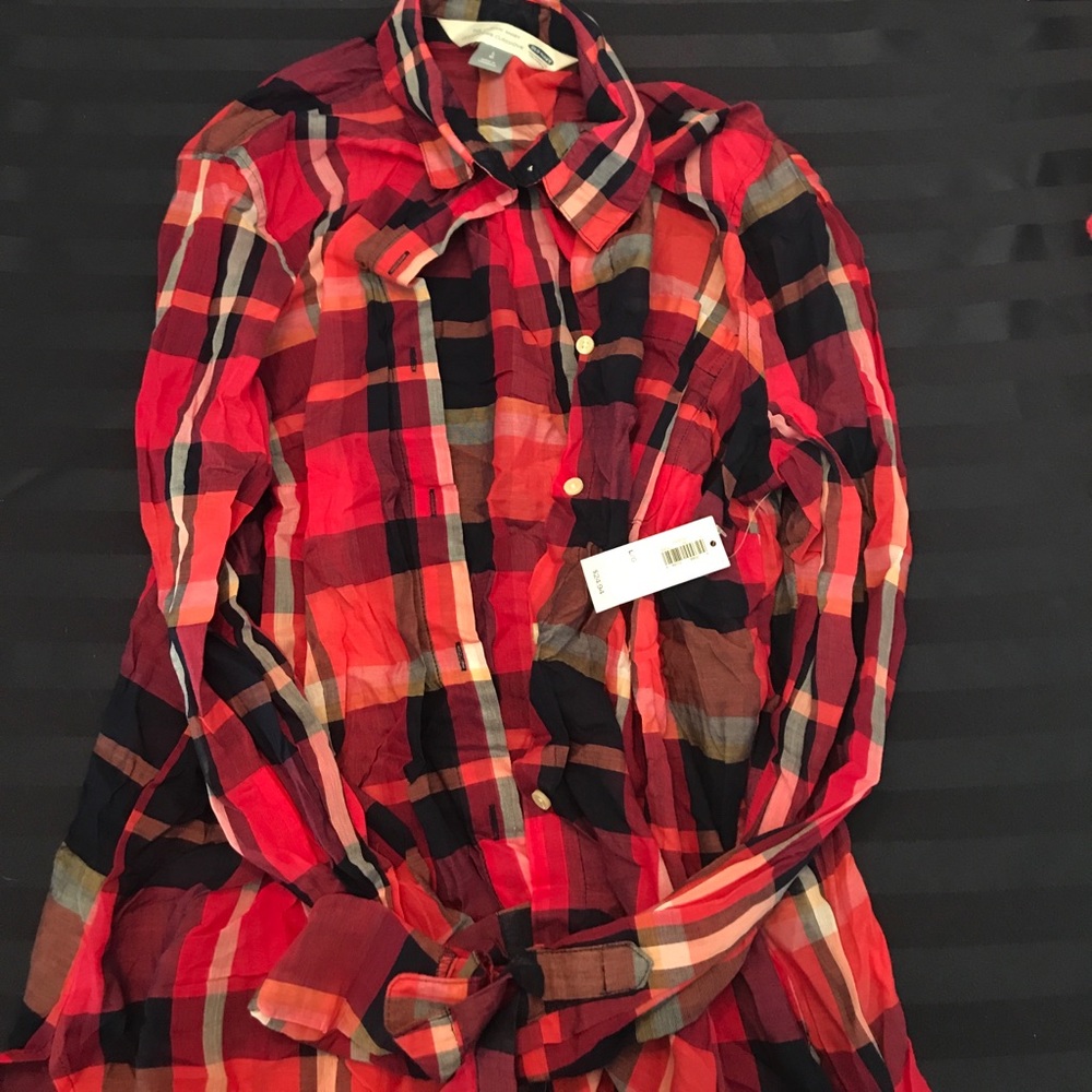 ✨ New with tags, old navy flannel☺️