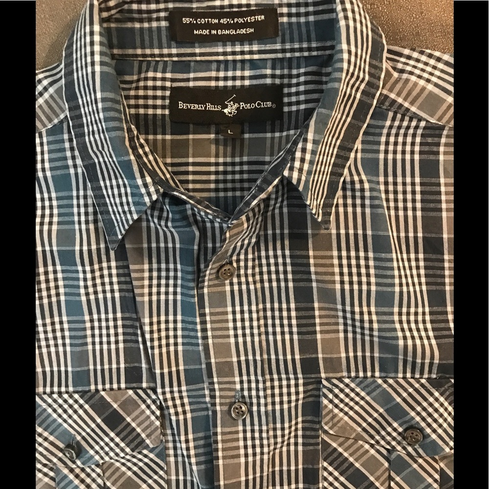 Beverly Hills Polo Club button down shirt - Picture 2 of 2