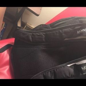 Black adidas brand bookbag