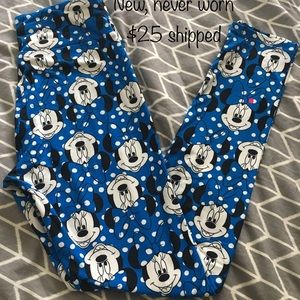 Lularoe OS Disney Leggings